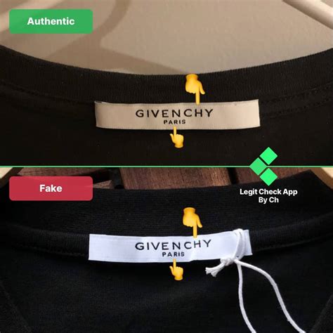 how to spot fake givenchy t shirt|false givenchy clothing.